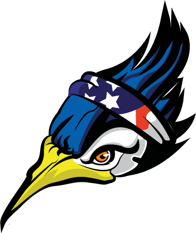 Blue Eagle Graphic - Blue J's Rollin' Grill Blue Eagle Graphic