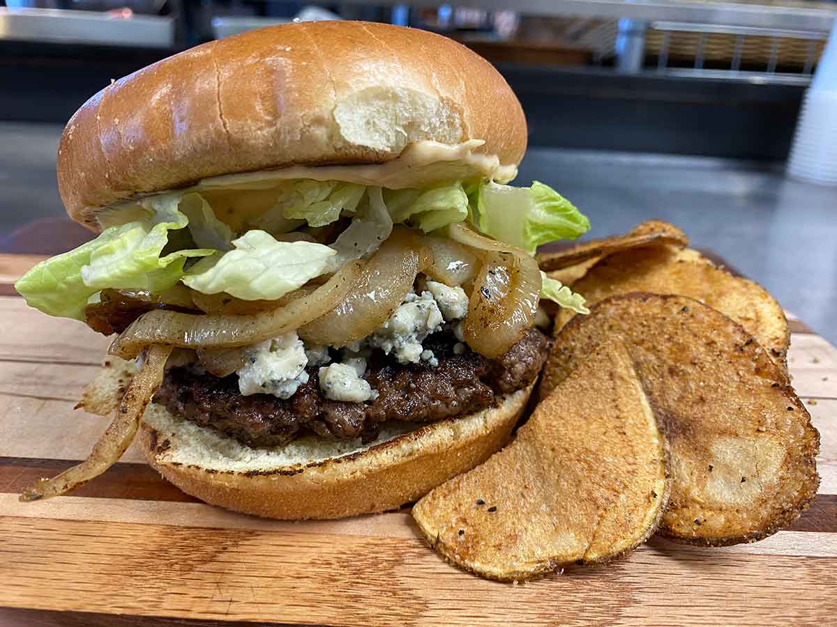 BlueJ Burger - Blue J's Rollin' Grill BlueJ Burger - BlueJ's Rollin' Grill