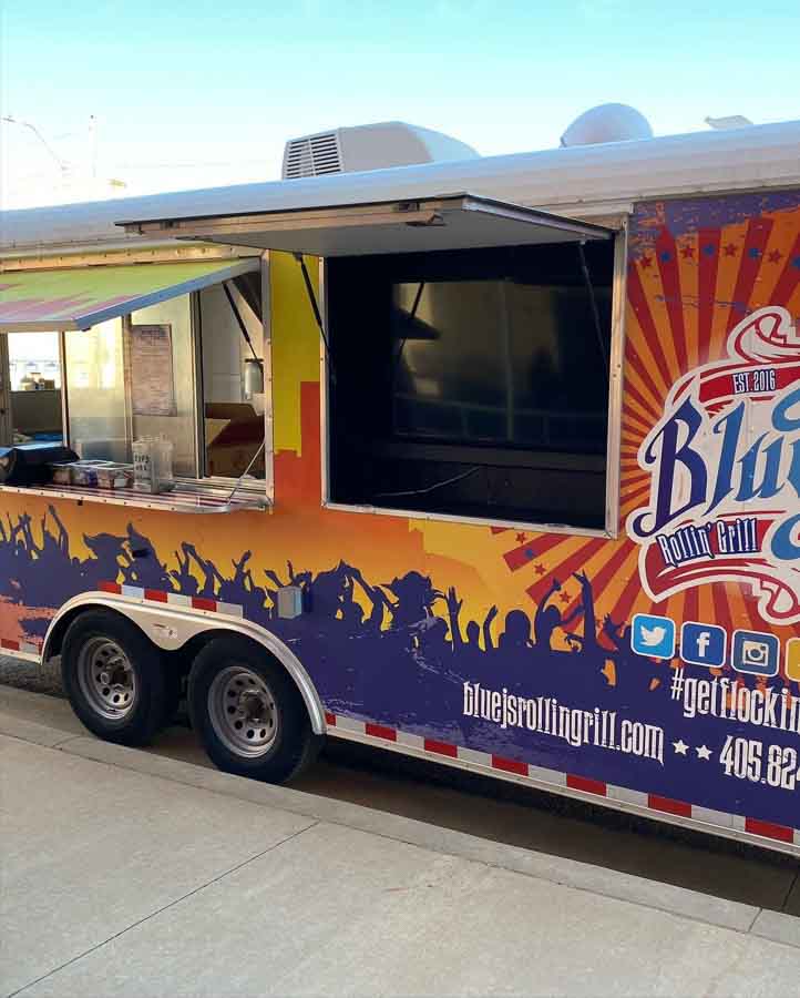BlueJsRockingGrill_FoodTruck2 - Blue J's Rollin' Grill BlueJ's Rollin' Grill Food Truck